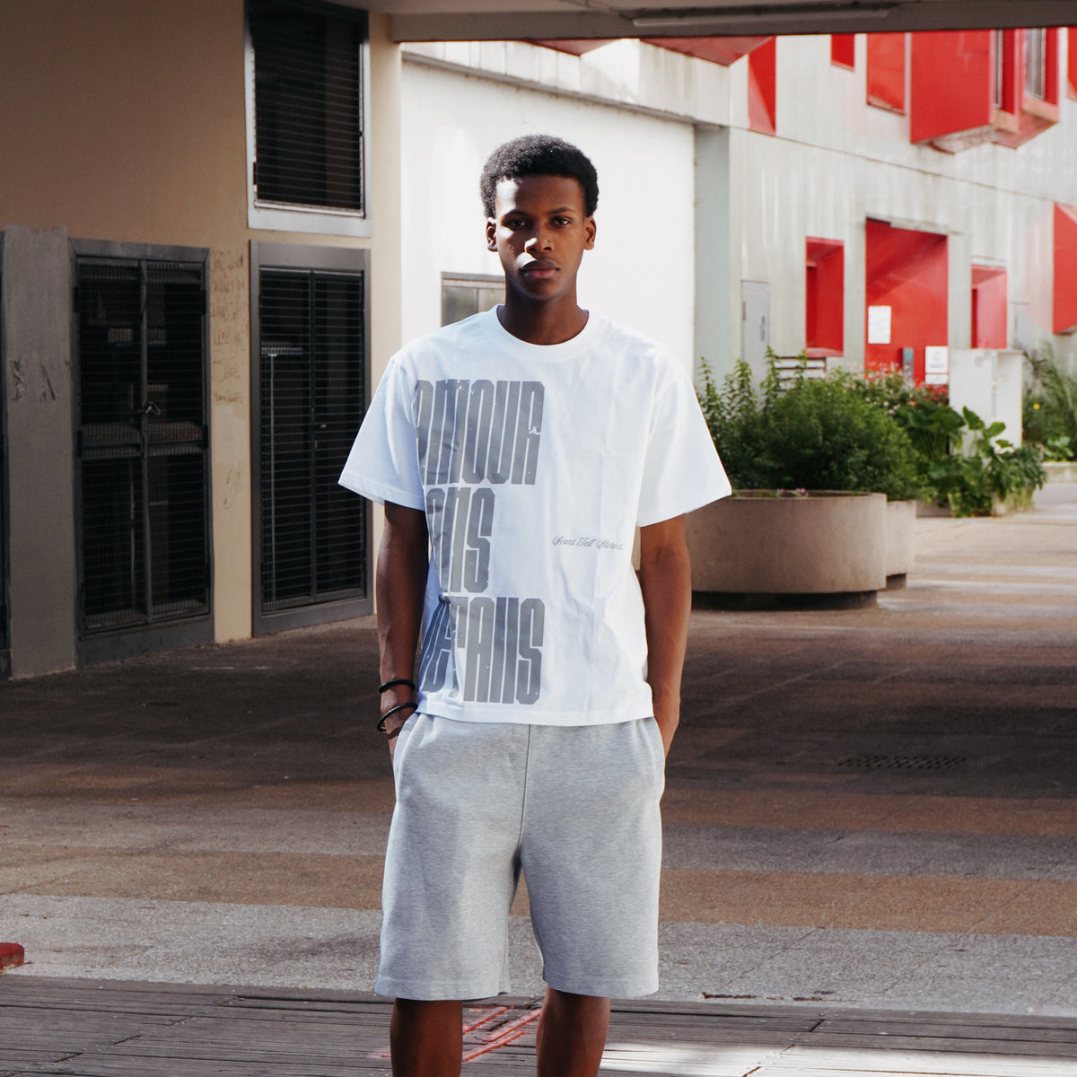 T-SHIRT SCARS TELL STORIES - BLANC