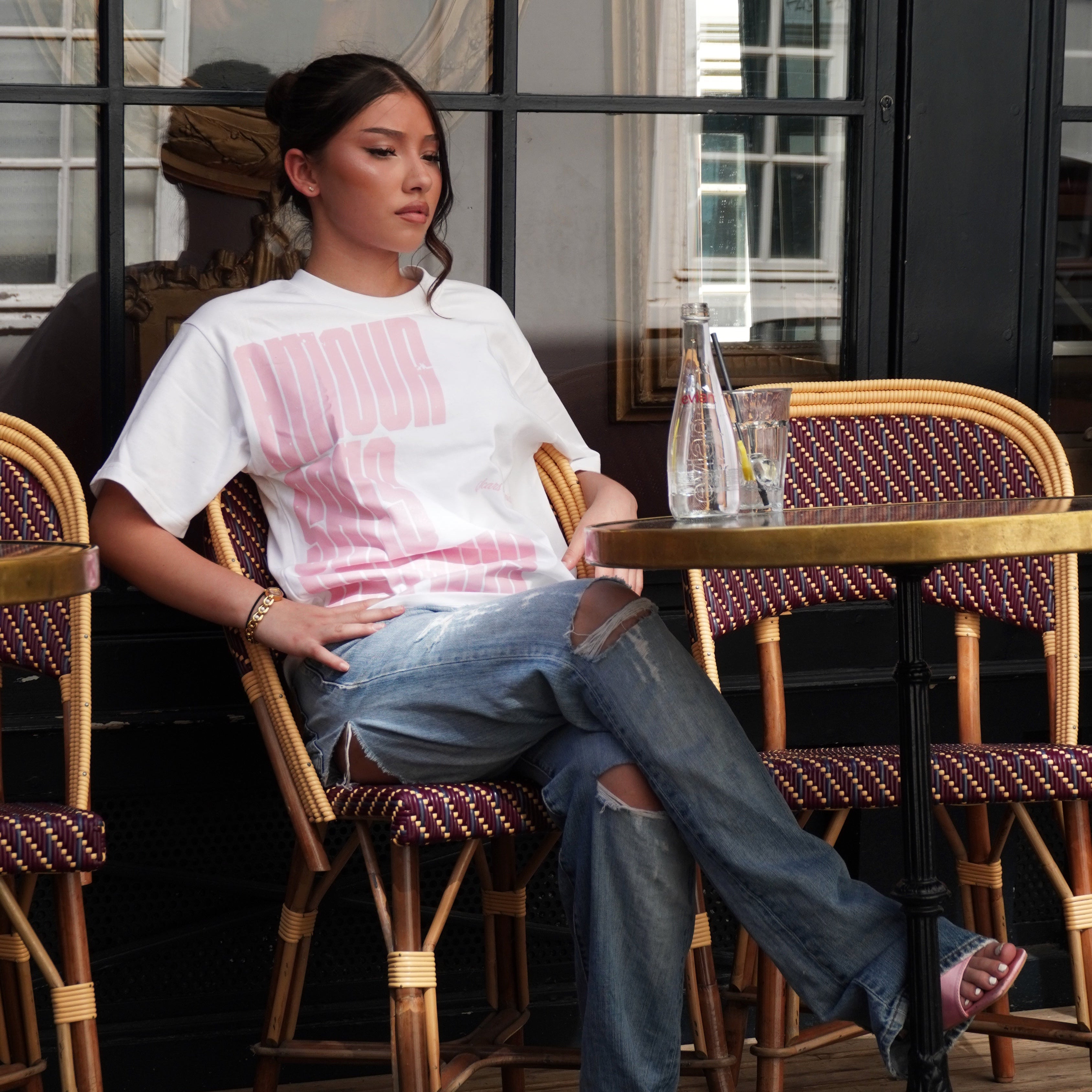 T-SHIRT SCARS TELL STORIES - BLANC